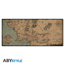 LORD OF THE RINGS - Mousepad XXL 90x40 - The Fellowship's Travels x2