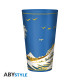 HOKUSAI - Premium Large Glass - 400ml - Great Wave x2