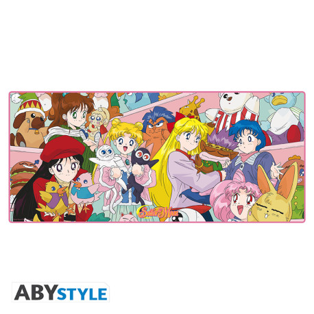 SAILOR MOON - Mousepad XXL 90x40 - Group x2
