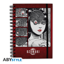 UZUMAKI - Notebook A5 Spiral "Uzumaki" X4