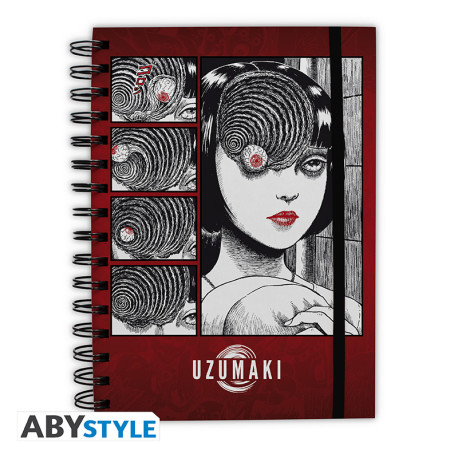 UZUMAKI - Notebook A5 Spiral "Uzumaki" X4