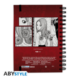 UZUMAKI - Notebook A5 Spiral "Uzumaki" X4