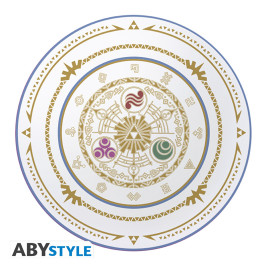 THE LEGEND OF ZELDA - Set de 4 Assiettes - L&eacute;gendes d&rsquo;Hyrule