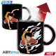 ONE PIECE - Mug Heat Change - 460 ml - Luffy & Ace x2
