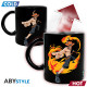 ONE PIECE - Mug Heat Change - 460 ml - Luffy & Ace x2