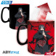NARUTO SHIPPUDEN - Mug HeatChange -460ml- Kakashi/Itachi -cardx2 DT