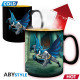 DC COMICS - Mug HeatChange - 460ml - "Batman & Joker"- cardxx2