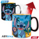 DISNEY - Mug Heat Change - 460 ml - Lilo et Stitch - cardboard x2