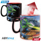 GRENDIZER - Mug Heat Change - 460ml - Grendizer vs Giru Giru -box x2