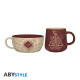 HARRY POTTER - Set Petit Déjeuner Mug + Bol - Carte du Maraudeur