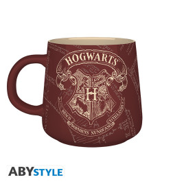 HARRY POTTER - Set Petit D&eacute;jeuner Mug + Bol - Carte du Maraudeur