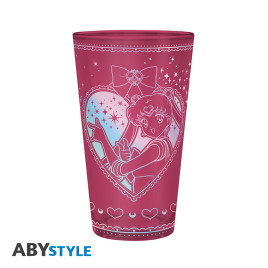 SAILOR MOON - Verre XXL Premium - 400 ml - Magie Lunaire x2