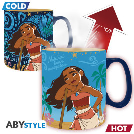 DISNEY - Mug Heat Change - 460 ml - Moana & friends