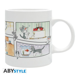 CHI - Mug - 320 ml - vignettes BD - subli - boite x2