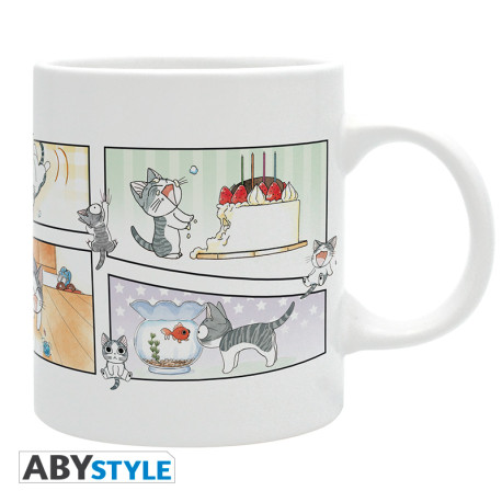 CHI - Mug - 320 ml - vignettes BD - subli - boite x2