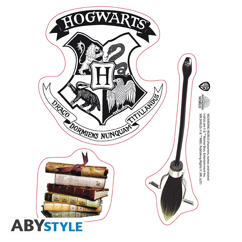 HARRY POTTER - Stickers - 16x11cm/ 2 sheets - Magical Objects * - Abysse  Corp