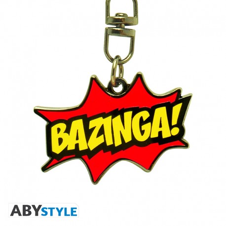 THE BIG BANG THEORY - Keychain "Bazinga" X4