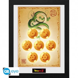 DRAGON BALL - Framed print "Dragon Balls" x2