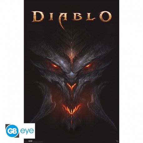 DIABLO - Poster "Diablo" roulé filmé (91.5x61)