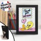 Looney Tunes - Frame - "THANK YOU VERY MUCH" x2