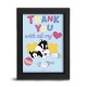 Looney Tunes - Cadre Kraft - "THANK YOU with all my heart" x2