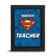 Superman - Frame - THE ORIGINAL "S" TEACHER x2