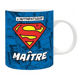 Superman - Mug 320ml - L'AUTHENTIQUE "S" MAÎTRE x2