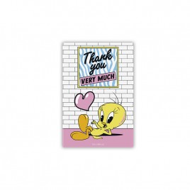 Looney Tunes - Magnet - "THANK YOU VERY MUCH" x6