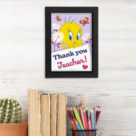 Looney Tunes - Cadre Kraft - "THANK YOU TEACHER" x2