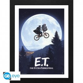 E.T. - Tirage encadré "Lune" x2