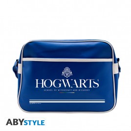 HARRY POTTER - Blue Messenger Bag Hogwarts - Vinyl