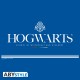 HARRY POTTER - Sac Besace bleu Hogwarts - Vinyle