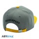 HARRY POTTER - Snapback Cap - Grey & Yellow - Hufflepuff