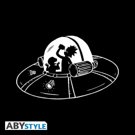 RICK AND MORTY - Snapback Cap - Black & Blue - Spaceship*