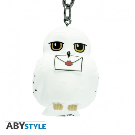 HARRY POTTER - Keychain 3D "Hedwig" X2