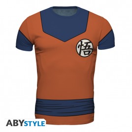 DRAGON BALL SUPER - T-shirt réplique "costume Goku" homme