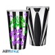 BEETLEJUICE - Verre XXL - 400 ml - Costume Beetlejuice - boîte x2