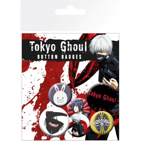 TOKYO GHOUL – Badge Pack – Mix X4