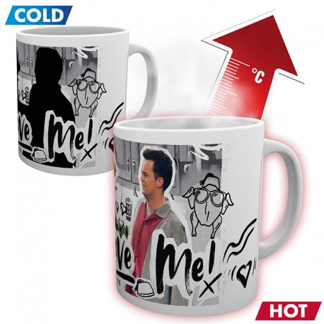 FRIENDS - Mug Heat Change - 320 ml - You Love Me x2 - Abysse Corp