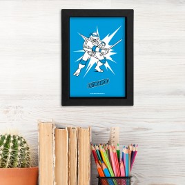 TMNT - Frame Kraft 15*20cm - POP Color - Leonardo x8