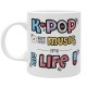 K-POP - Mug 320 ml – Happy Mix - Ourson - boîte x2