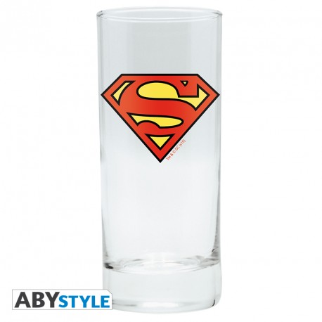 DC COMICS - Glass "Superman" x2