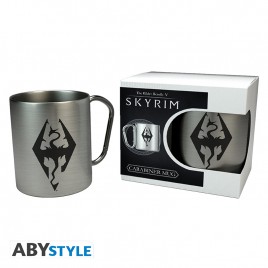 SKYRIM - Mug carabiner - Logo - avec boîte x2