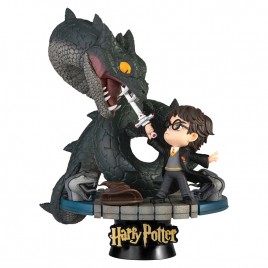 HARRY POTTER - DStage Harry vs. The Basilik - 16cm - window Box