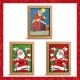 Santa Claus - Kraft Frame Assortment - X-MAS x20