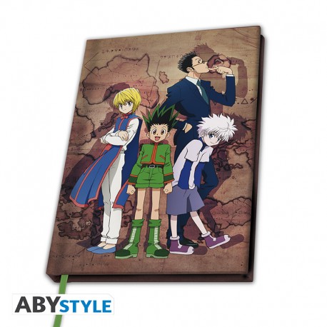 HUNTER X HUNTER - A5 Notebook "Group" X4