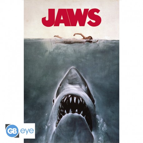 LES DENTS DE LA MER - Poster "Key Art" roulé filmé (91.5x61)