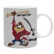 Looney Tunes - Mug 320ml - "MONDAY...MOTIVATION" x2