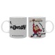 Looney Tunes - Mug 320ml - "MONDAY...MOTIVATION" x2