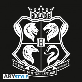 HARRY POTTER - Hoodie - "Hogwarts" man Black